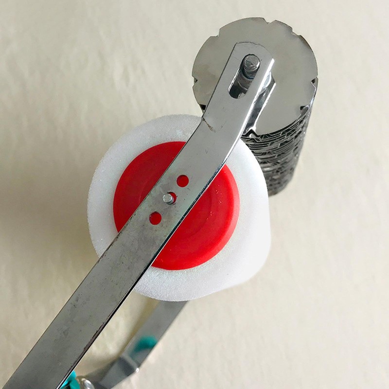 F Fityle Iron Sheet Roller Cloth Pattern Paint Roller, Art