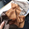 AIKOO Scarf, Women's, Hair Ornament, Silk, Leopard Print, Office, Thin,