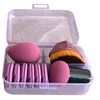 Set de 9 Esponjas de Maquillaje con Caja, Incluye 1
