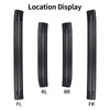 BIBLOZ ABS Material Door Sill Protector Compatible with Toyota Prius