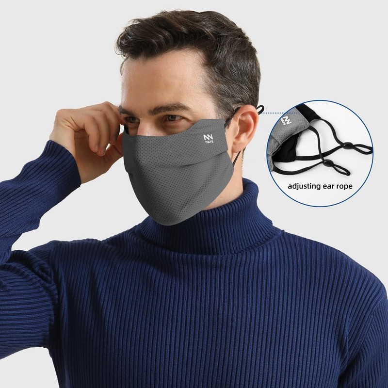UV Face Shield Washable Reusable Sun Protection Face Mask for