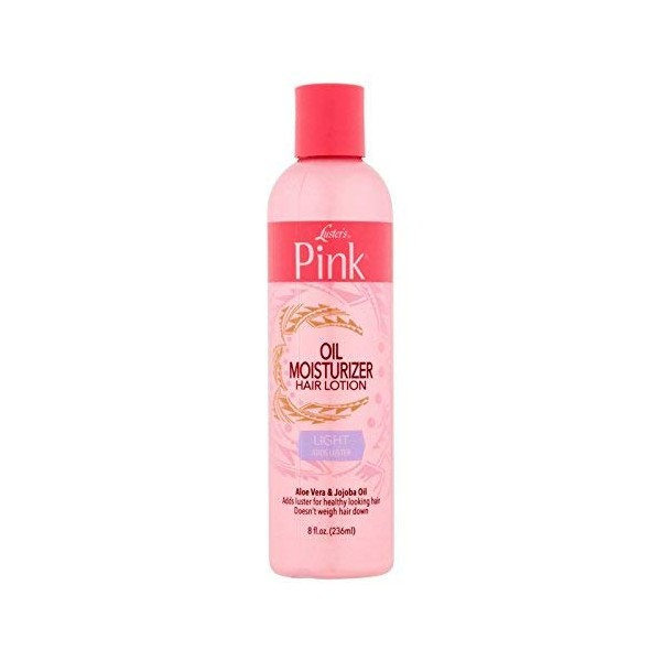 Luster's Pink Light Oil Moisturizer Hair Lotion 8 oz