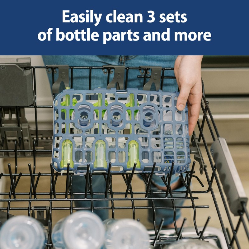 Dr. Brown's Dishwasher Basket for Small Baby Bottle Parts, Pacifiers,