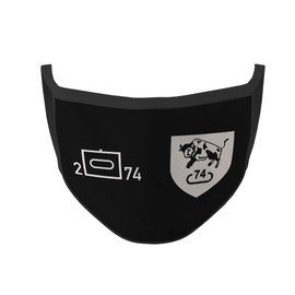 Mundmaske 2 PzBtl 74 BW Taktisches Zeichen Nasen Cuxhaven Altenwalde #36034
