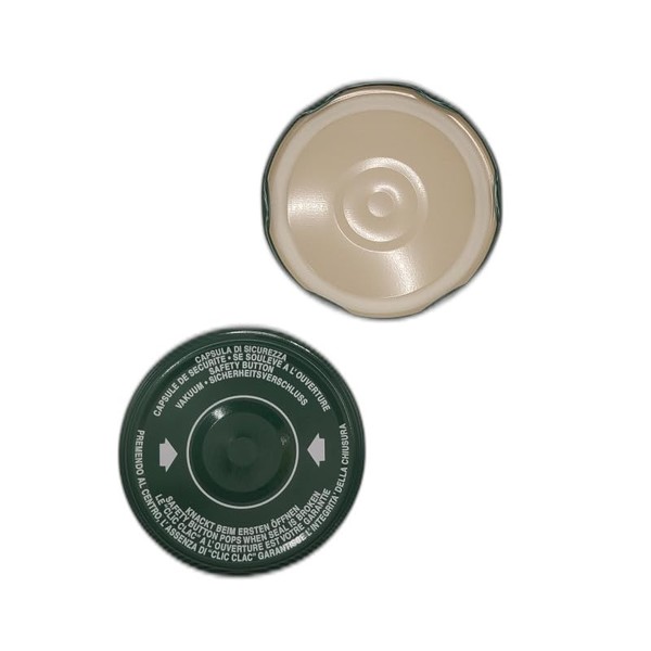 OPIROS Twist Off Capsules with Hinged Lid Diameter 82mm with