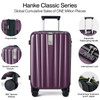 Hanke 20 Inch Expandable Carry on Luggage 22x14x9 Airline Approved