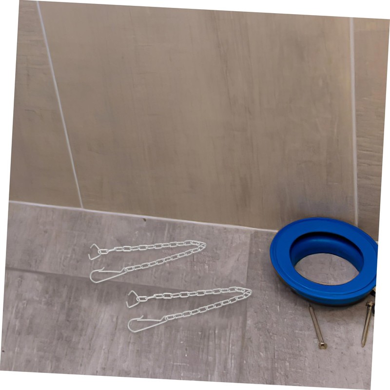 DOITOOL Toilet Accessories 2pcs Stainless Steel Flapper Chain Flush Chain