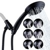 G-Promise High Pressure Shower Head 6 Spray Setting with Adjustable