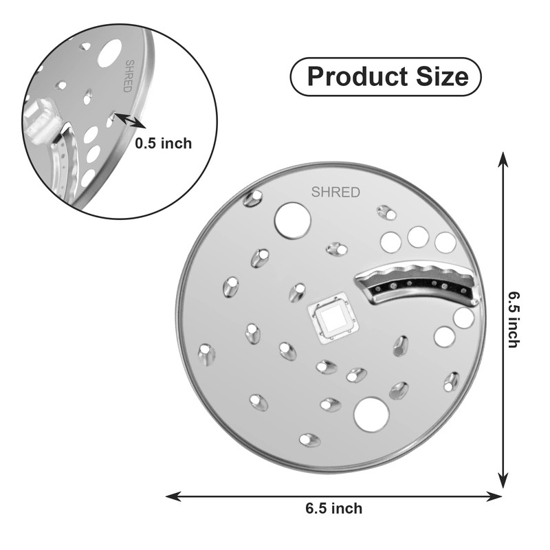 SLICE SHRED DISC BLADE for Hamilton Beach Food Processor 70730