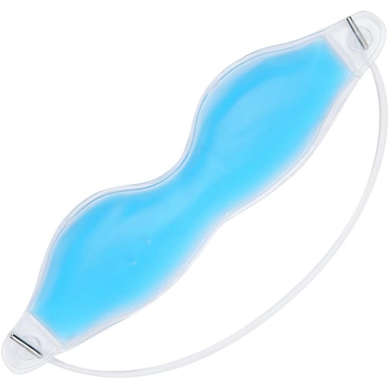Jiawu Máscara de Ojos Fría para Dormir, Compresa de Gel