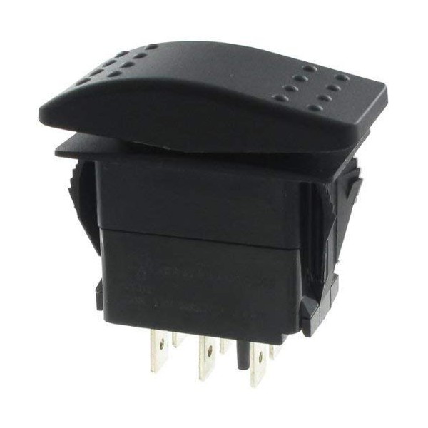 Rocker Switches DP (ON)OFF(ON) 20A 12V SEALED Non-ill