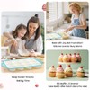 Fimary Silicone Muffin Pans for Baking 2 Pack, 2.6 Inch