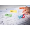 Avery L6033-20 Printable, customisable Removable Green Filing Labels, 24 Labels