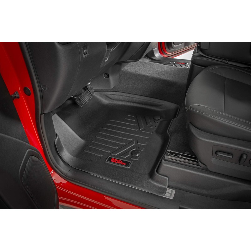 Rough Country All Weather Floor Mats for Ford F-250/F-350 SuperDuty