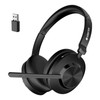 Wireless Headset with Mic, Wireless Work Headset with Mic Noise