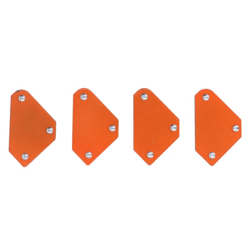 4Pcs Welding Magnet Positioner Right Angle Nylon Protection Cover Magnetic