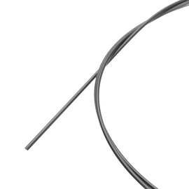 sourcing map 3 Feet Nitinol Wire, 1 Pcs 1.6mm Super Elastic Nitinol Shape Memory Pre-trained Wire Nickel-Titanium Spring Steel Wire for Research Labs DIY Classroom Display