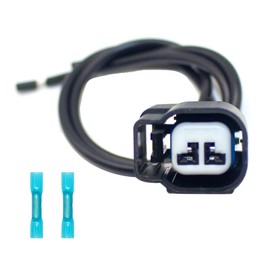 2Pin Alternator Plug Pigtail Harness for Dodge Ram 1500 2500 3500 4500 5500 3.7L 4.7L 5.7L 6.7L