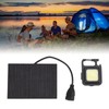 Monocrystalline Solar LED Light 5W IP68 Waterproof USB Rechargeable Solar