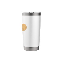 Big Giant Bandaid, Cool Doctor Medical Job Hospital Clinic Stainless Steel Insulated Tumbler