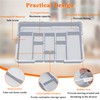 Spaclear Large Utensil Drawer Organizer Expandable Silverware Organizer for Kitchen