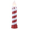 Mr. Christmas 24" Blow Mold Stripe Candle - Red/White