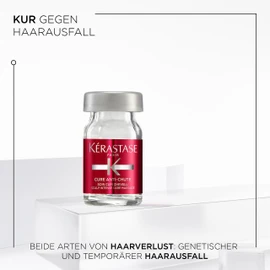 Kérastase Intensive Treatment for Any Hair, For More Hair Growth and Strengthening of Hair, Cure Anti-Chute X10 Hair Treatment, Specifique, 10 x 6 ml