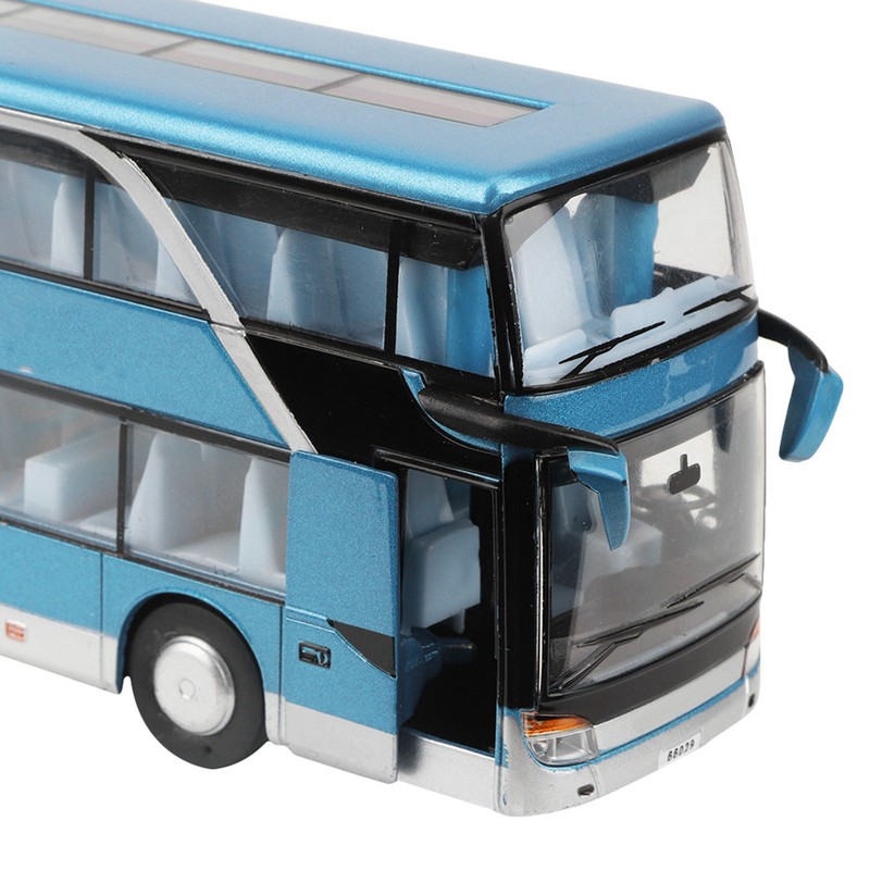 Electric 1:32 Alloy Doubledecker Bus Model Toy with Light Music