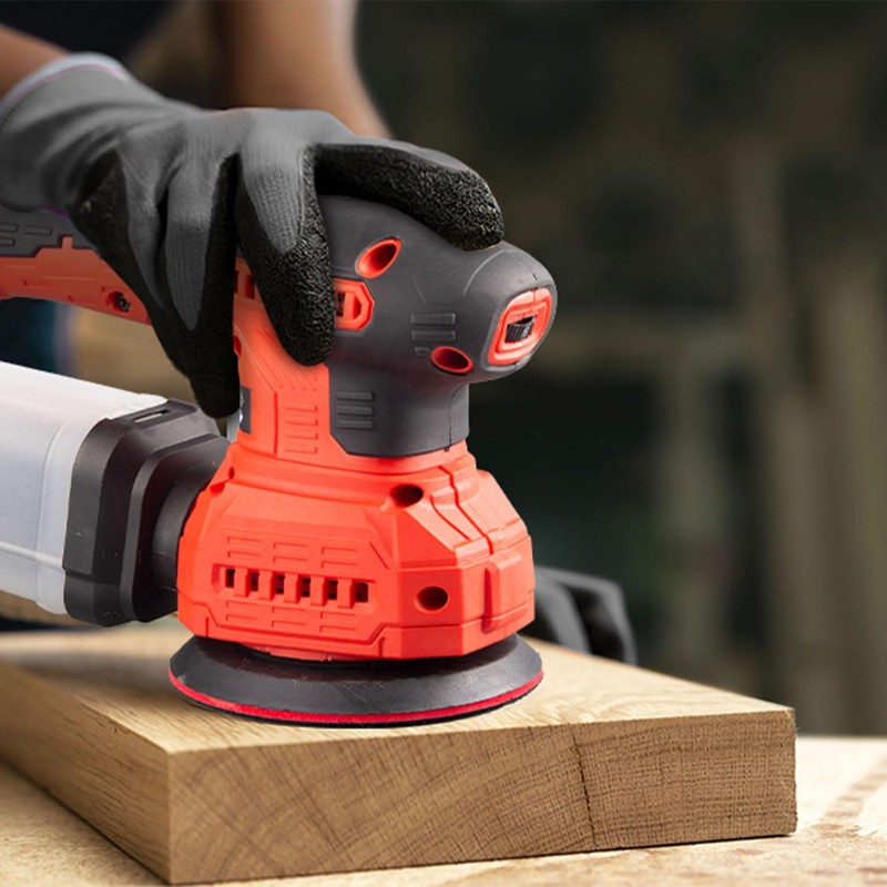 TOPEX 125mm Orbital Sanding Discs Oxide Sandpaper Sanding Paper Pads