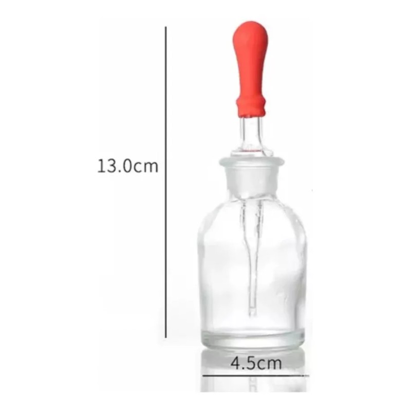 Kap Tools Kit De 4 Frascos Transparente Y Ambar Con