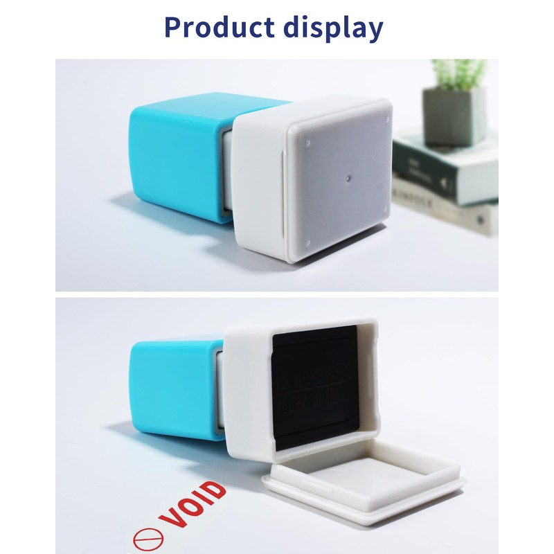 WAFJAMF Void Stamps–Self-Inking Rubber Office Stamp Red Ink Message Stamp-Medium