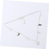 SAFIGLE Necklace Silver Women Jewelry Delicate Clavicle Chain for Fashion