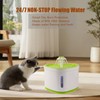 2.4L Cat Water Fountain-Pet Drinking Fountain,Automatic Cat Puppy Dog Water