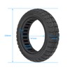 9.5x2.5-6.1 Electric Scooter Tire, Off-Road Replacement Wheels, Tubeless Rubber Tyre