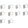 BGS Hose Clip, 10 x 16 mm, Stainless Steel, Set