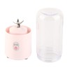 Juicer Machine Portable 500ml Mini Pink Juice Extractor 6 Leaf