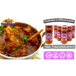 Rani Tandoori Vegan Simmer Sauce (Creamy Tomato & Smoked Paprika) 14oz (400g) Glass Jar ~ Easy to Use | Vegan | No Colors | All Natural | NON-GMO | Gluten Free | Indian Origin