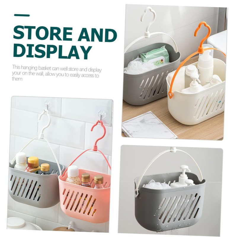 STOBAZA 2pcs Kitchen Hanging Baskets Vegetable Fruit Baskets for Pantry