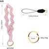 BIHRTC Macrame Keychain Wristlet Bracelet Keychains Wrist Keychain Wristband Key