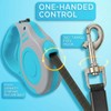 Retractable Dog Leash Lightweight 10/16FT Leash with Non-Slip Handle, for