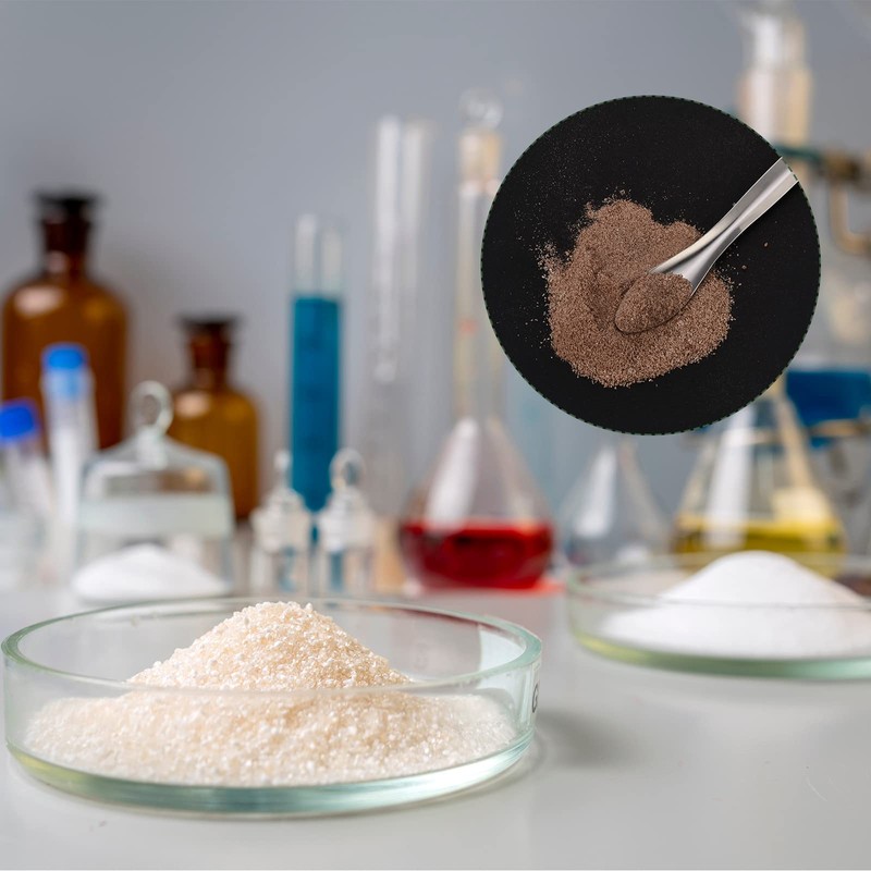 YOKIVE 2pcs Micro Spoon Scoop Single Head Sample Lab Silver-Tone