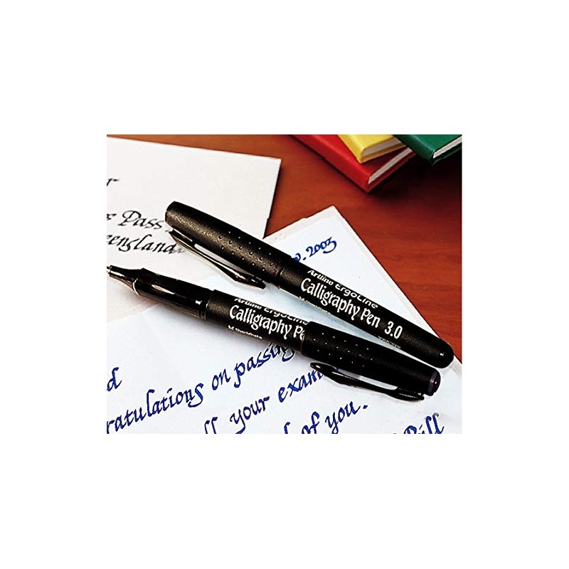 Artline Ergoline Calligraphy 1.0mm Pen - Red