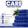 GC GAVENO CAVAILIA Zero Twist Extra Absorbent Bath Set, 100%