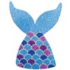 iscream Sparkly Rhinestone Mermazing Mermaid Tail 6" Vinyl Cling Decal