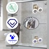 4pcs Shower Door Twin Rollers - 2 Top & 2