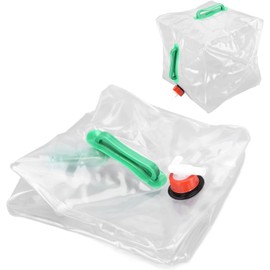 20L Collapsible Water Container with Tap – Large Capacity Foldable Portable Water Carrier for Camping Water Containers, Outdoor Hiking, BBQ, Picnic, Lightweight Water Carrier Camping Water Bottle