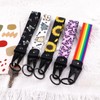 moxunmo Wrist Lanyard for Keys Cute Keychain Short Lanyard Strap