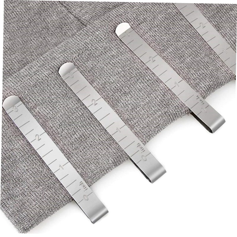 Operitacx Hemming Clips 10 Pack Ewing Clips for Sewing Measurement