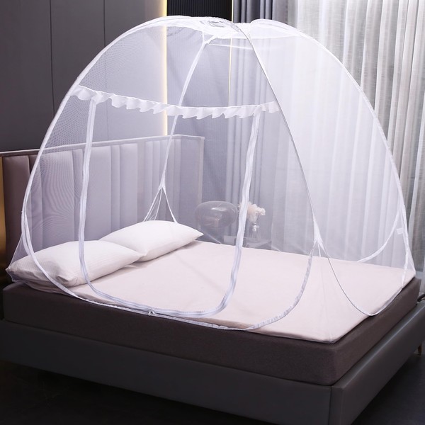 Mengersi Pop Up Mosquito Net Tent for Bed,Bed Canopy with