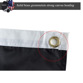 FRF USA Liberty or Death Flag 3x5, 2nd Amendment 1789 Flags for Outdoor, Punisher Skull Cross Rifle US Flags Black Banner for Home Wall Decoration Outside/Inside